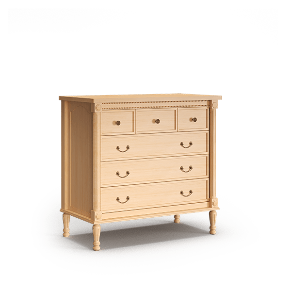 Oak wooden drawer