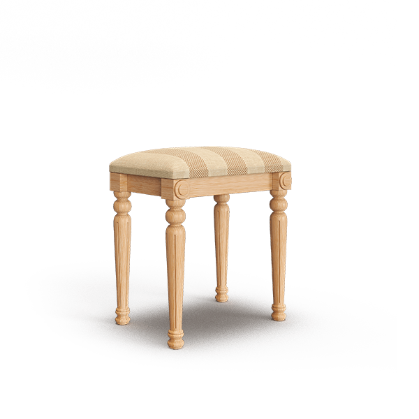 Oak dressing table chair