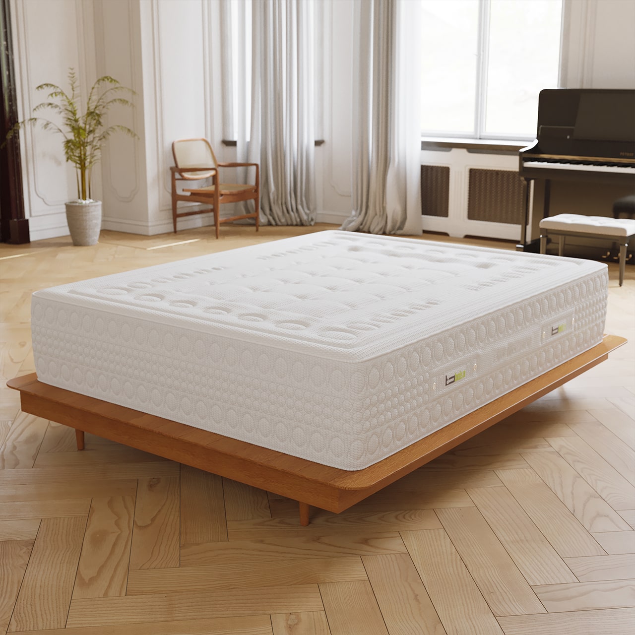 Bioform balsa medical mattress for two and one person