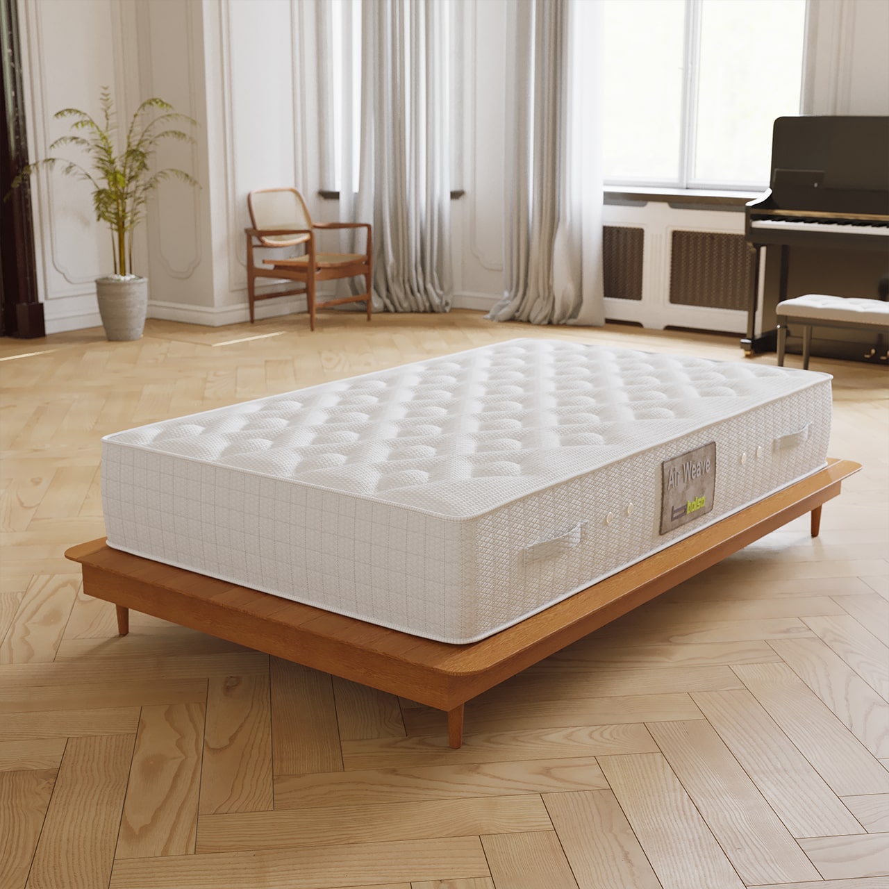 Balsa medical mattress for two and one person glamor model