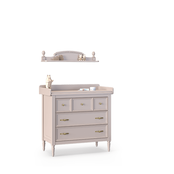 Romantic Baby diaper changing table