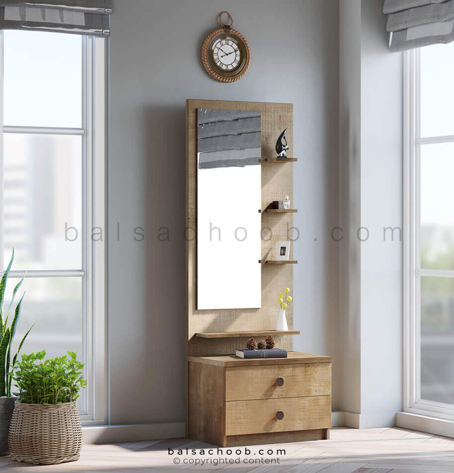 آینه قدی روی کنسول
