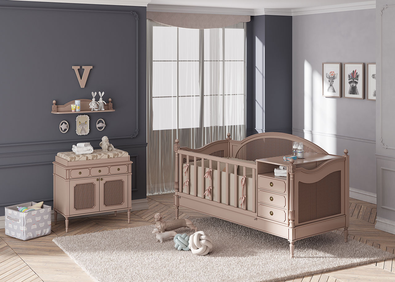 قیمت سرویس خواب نوزاد و کودک - سرویس سیسمونی نوزاد | بالسا چوب