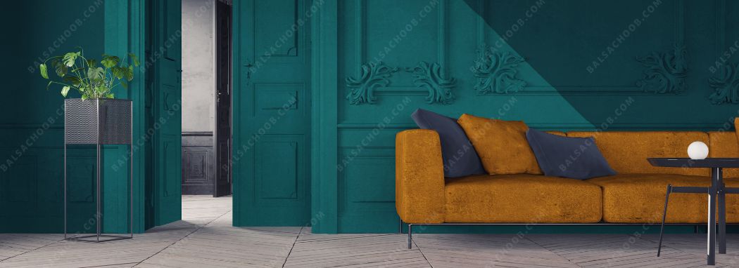 رنگ سبز و قهوه ای