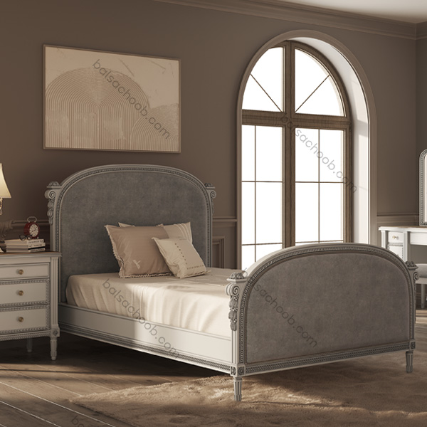 تخت یک نفره دیاموند پایین تخت بلند با بالشتک تخت یک نفره دیاموند پایین تخت بلند با بالشتک