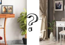 فرق میز آرایش و میز کنسول