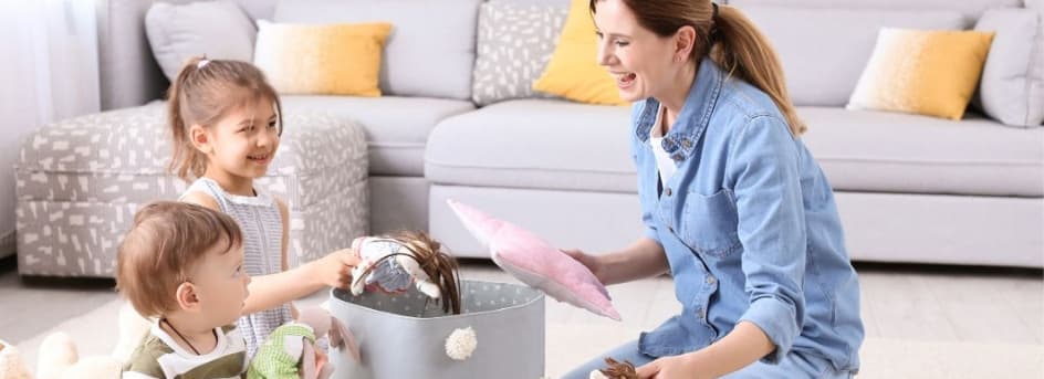 مرتب کردن اتاق کودک