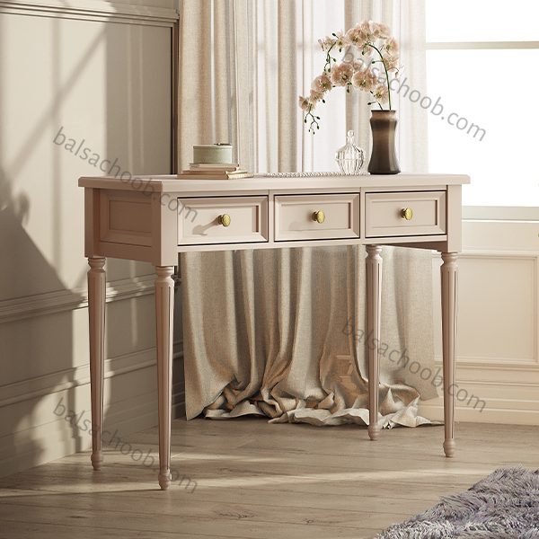 میز ارایش سه کشو رمانتیک میز ارایش سه کشو رمانتیک