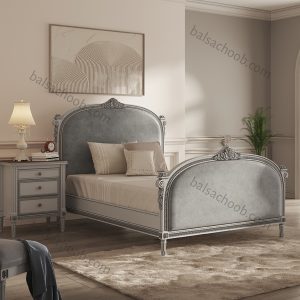 تخت جوان دیاموند کویین با لمسه با پایین تخت
