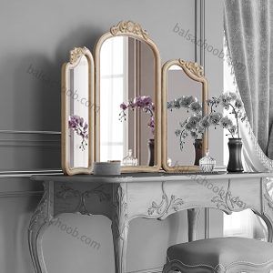 آینه سه لت بنیتو رومیزی