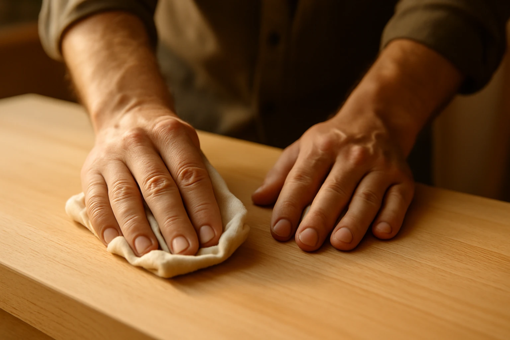 راز دوام: ۵ اشتباه رایج در تمیزکاری چوب راش و روش صحیح نگهداری حرفهای مبلمان چوبی