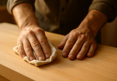 راز دوام: ۵ اشتباه رایج در تمیزکاری چوب راش و روش صحیح نگهداری حرفه‌ای مبلمان چوبی