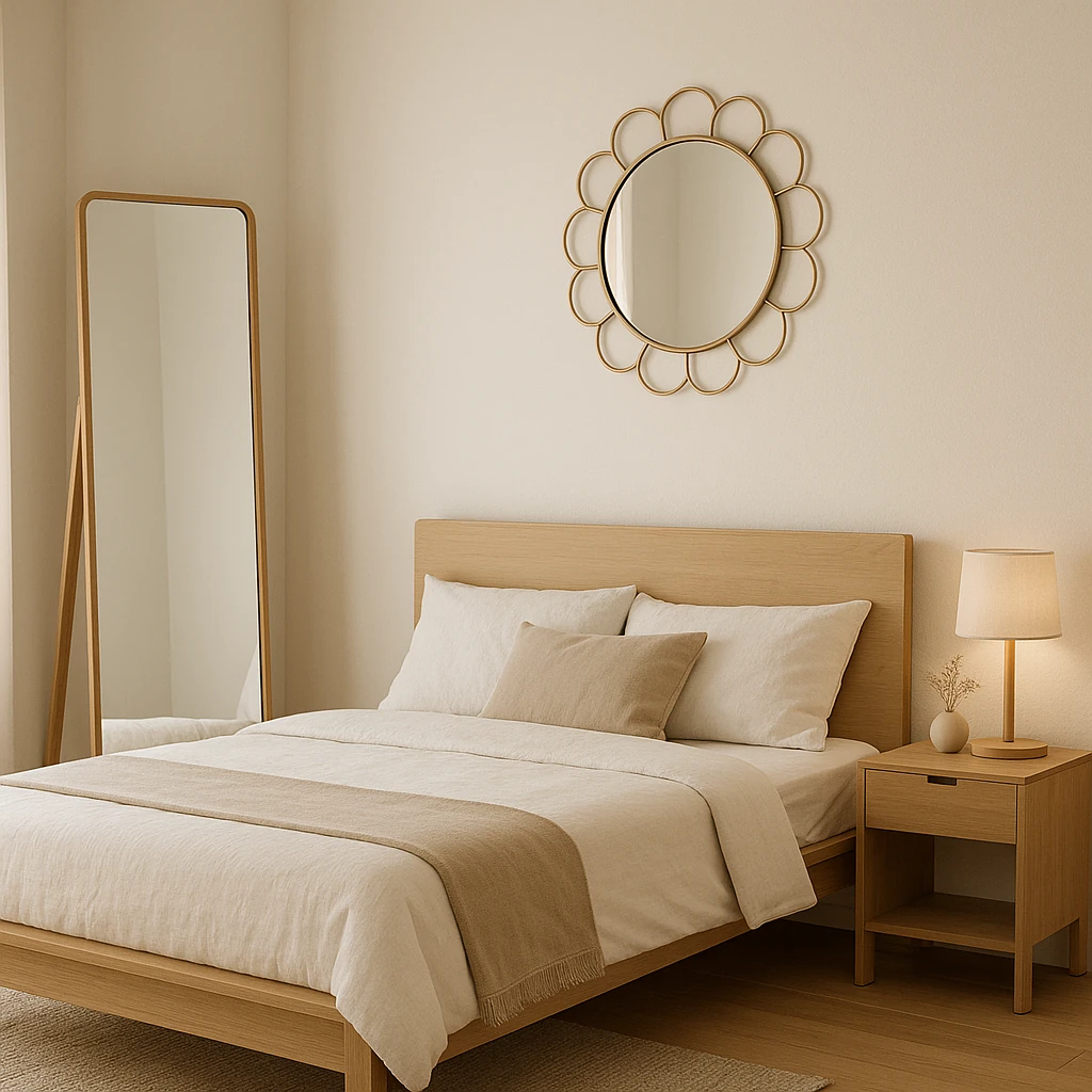 فنگ‌شویی آینه در اتاق خواب؛ قوانین محل درست نصب آینه